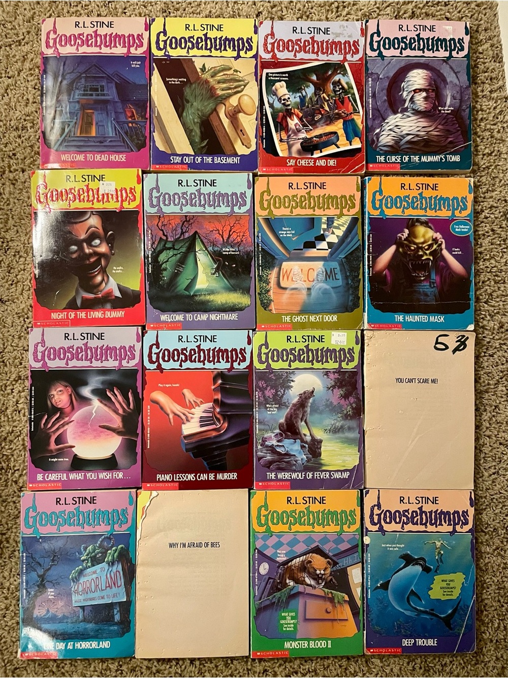 Goosebumps books lot 1 (16)